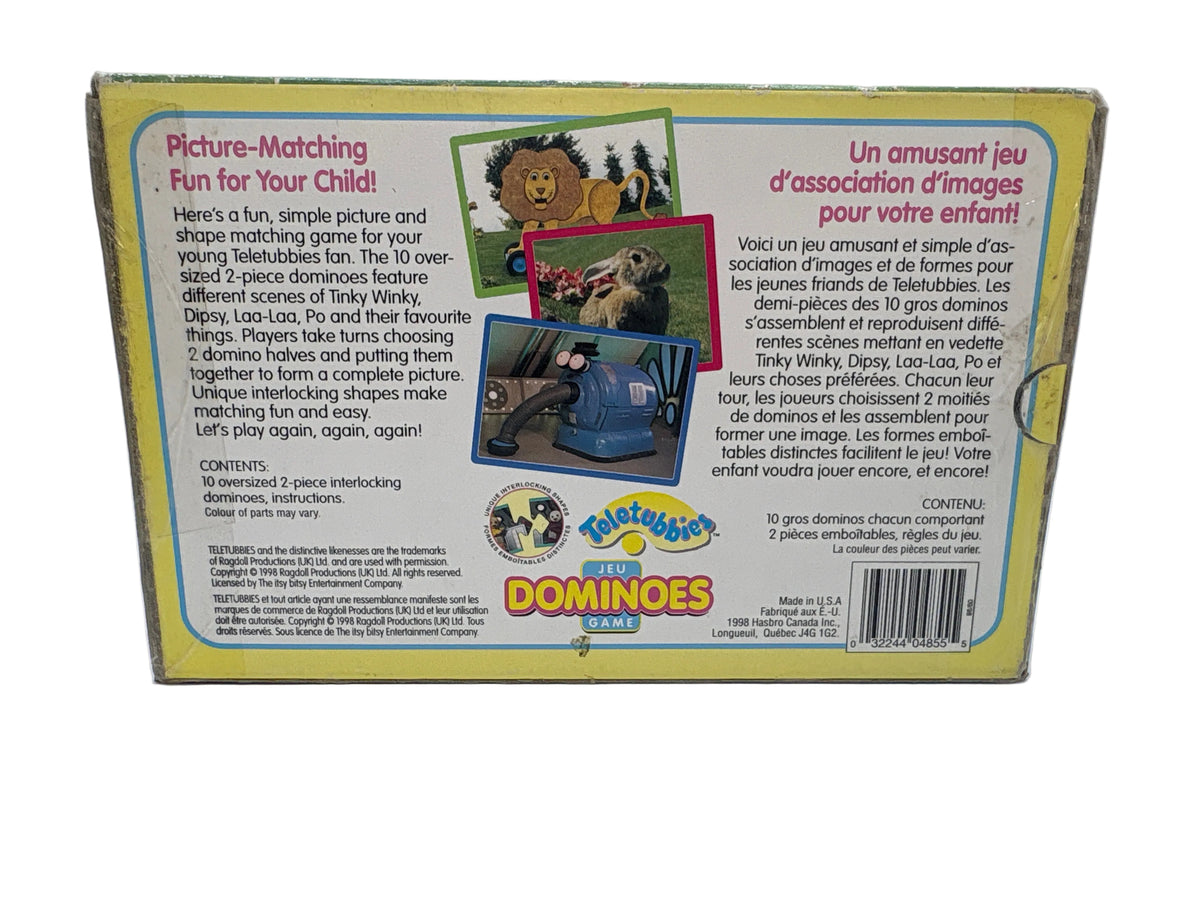 1998 Teletubbies Matching Dominoes Puzzle