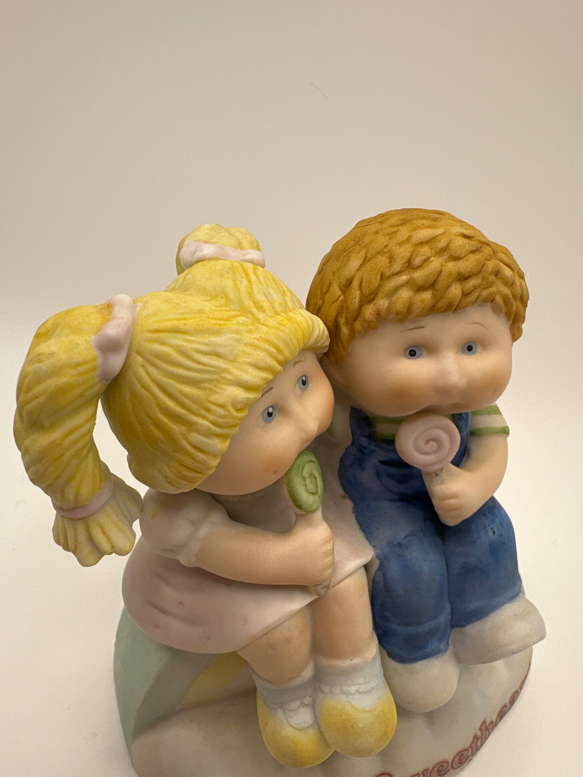 Vintage 1985 Cabbage Patch Kids Be My Sweetheart Figurine Xavier Roberts OAA