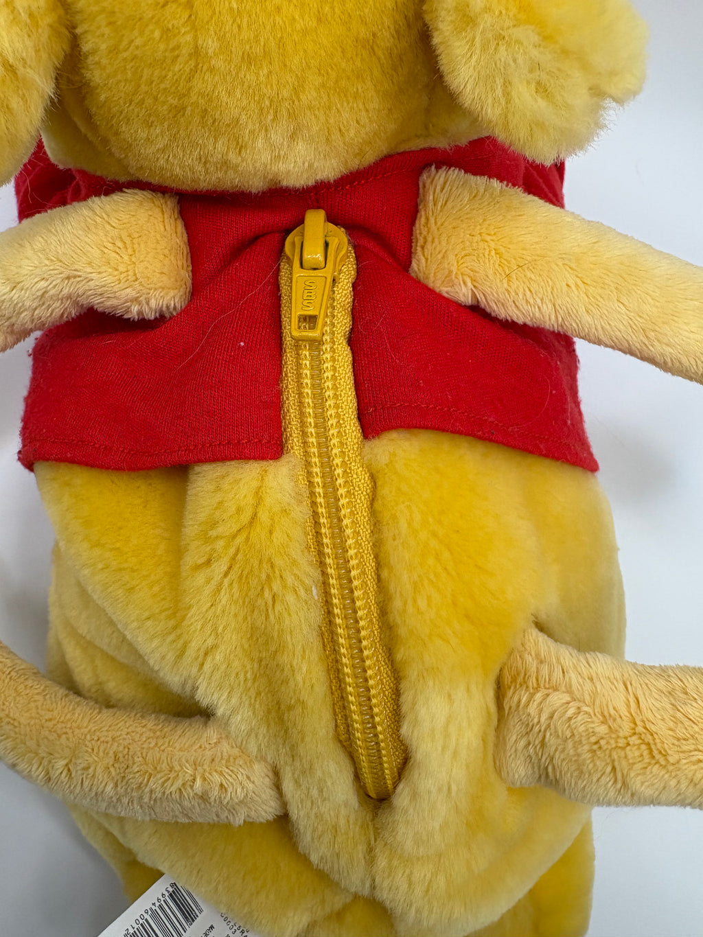 Vintage Disney Store Winnie the Pooh Plush Purse Bag + 1982 Golden Book Bundle